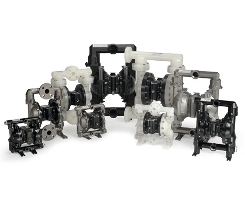 Double diaphragm pumps from the EXP series